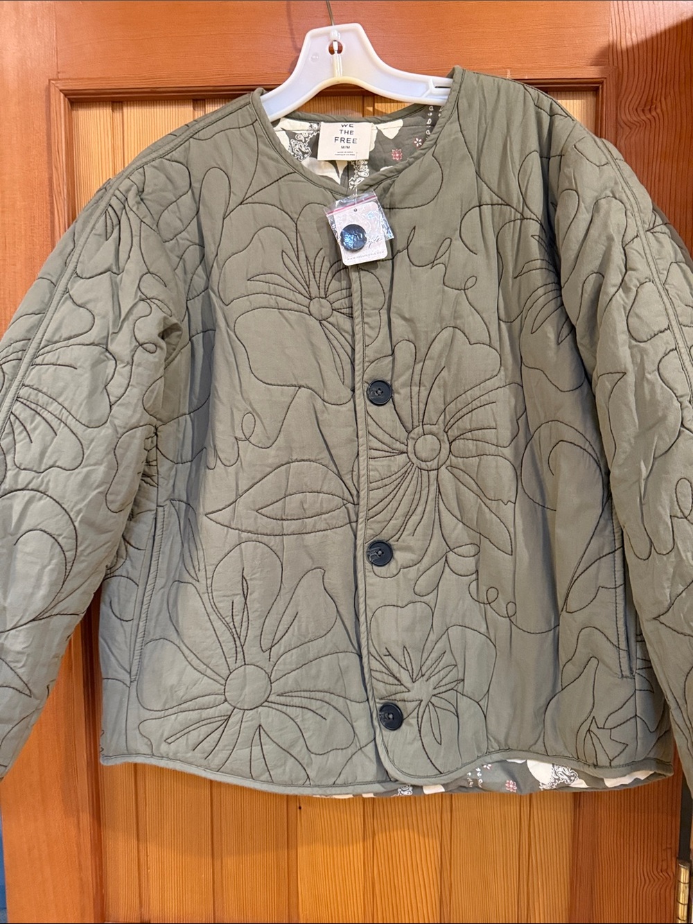 We The Free Reversible Liner Jacket size M NWT - Picture 6 of 6